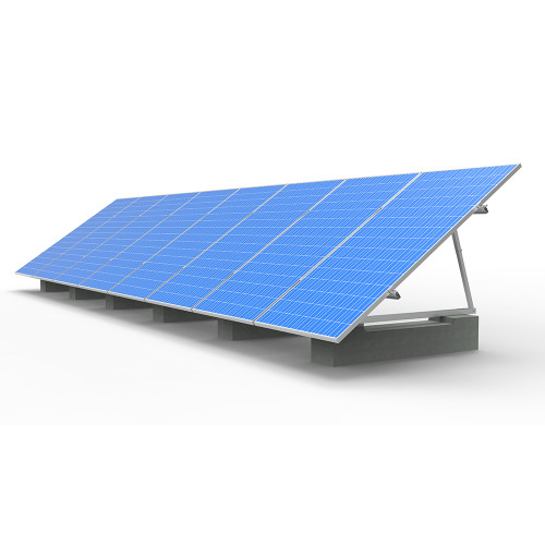 Flat roof solar mounting kits